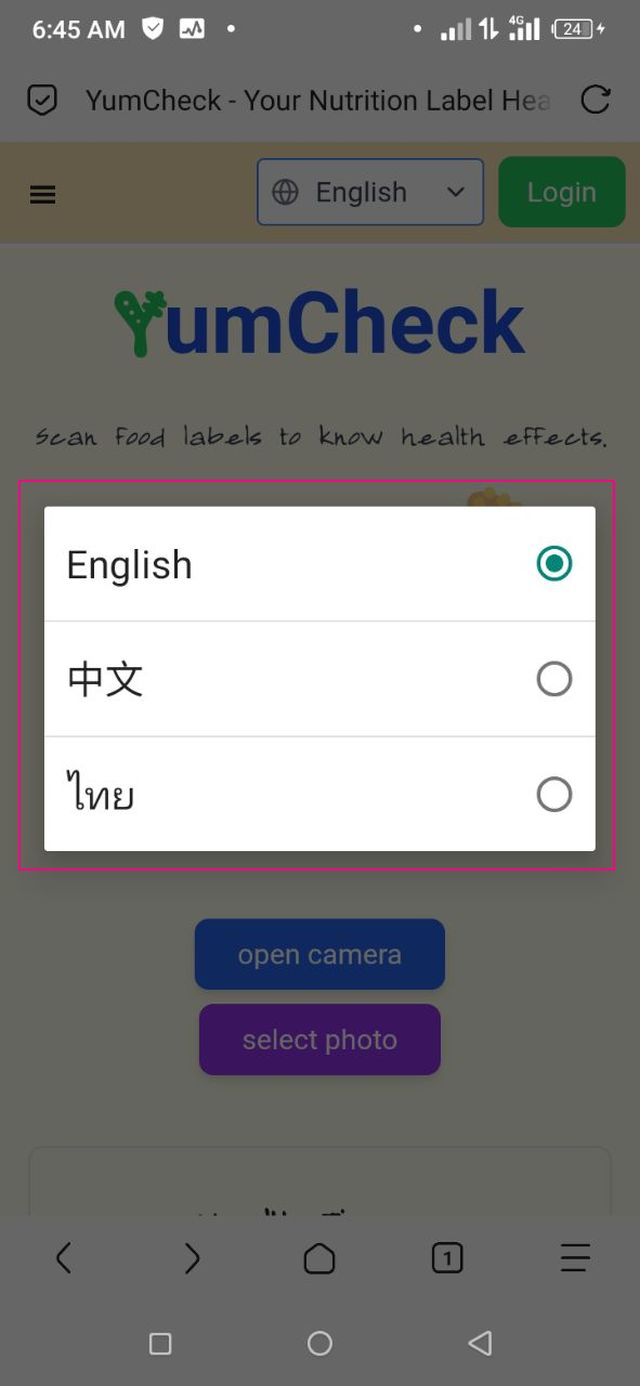 Language Select