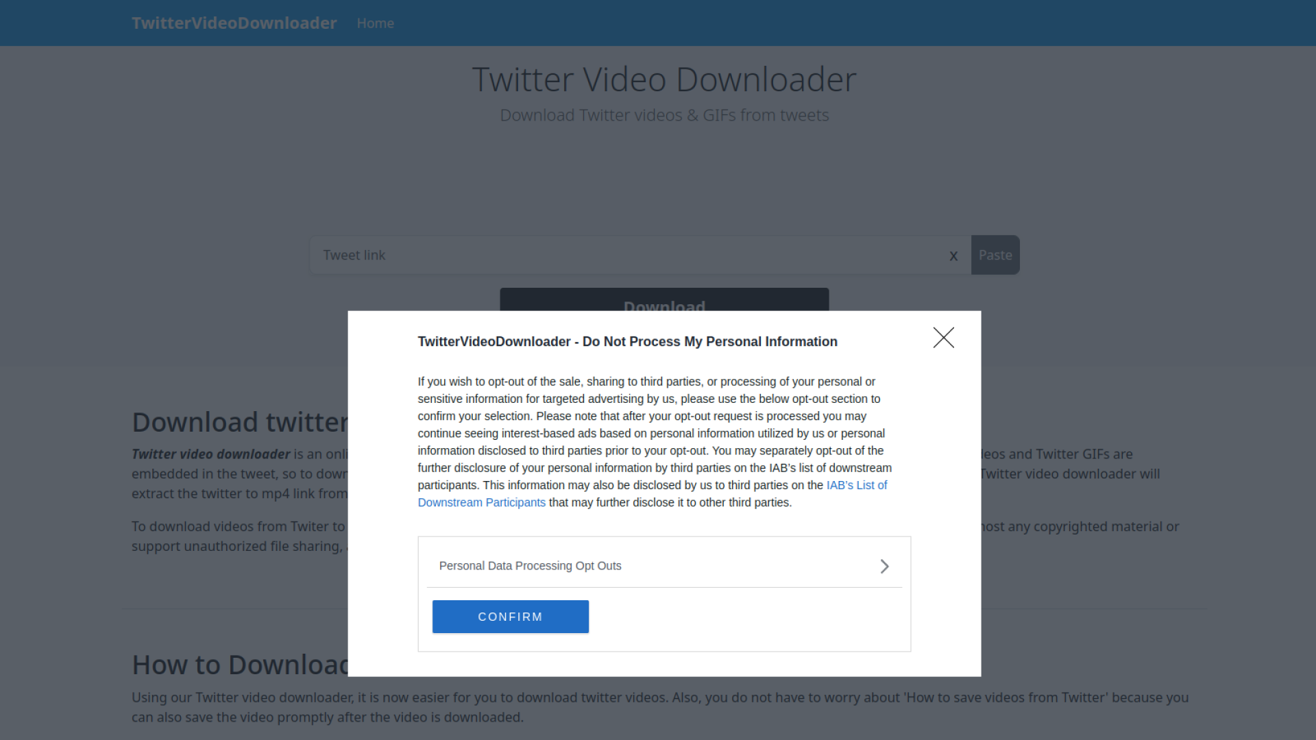 Twitter Video Downloader