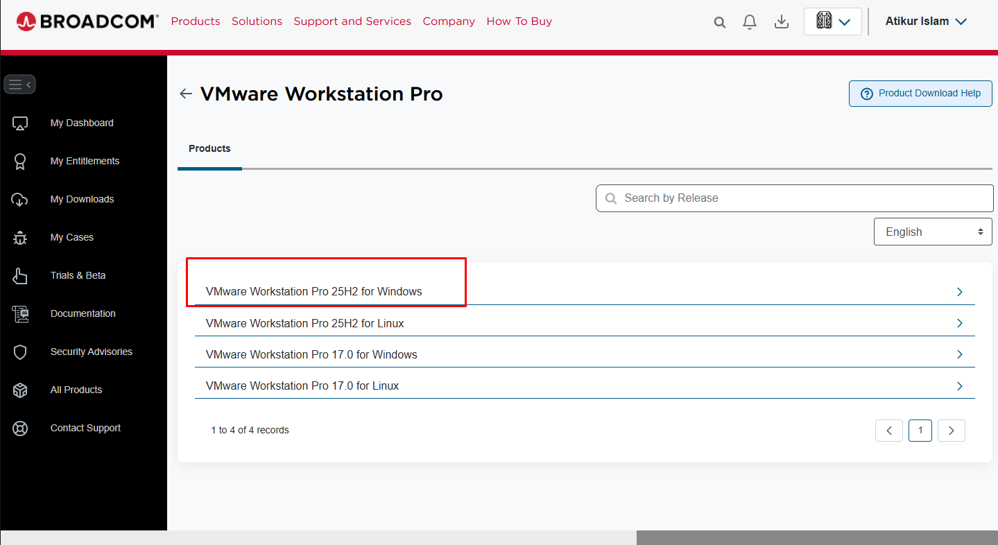 VMware Workstation Pro Download