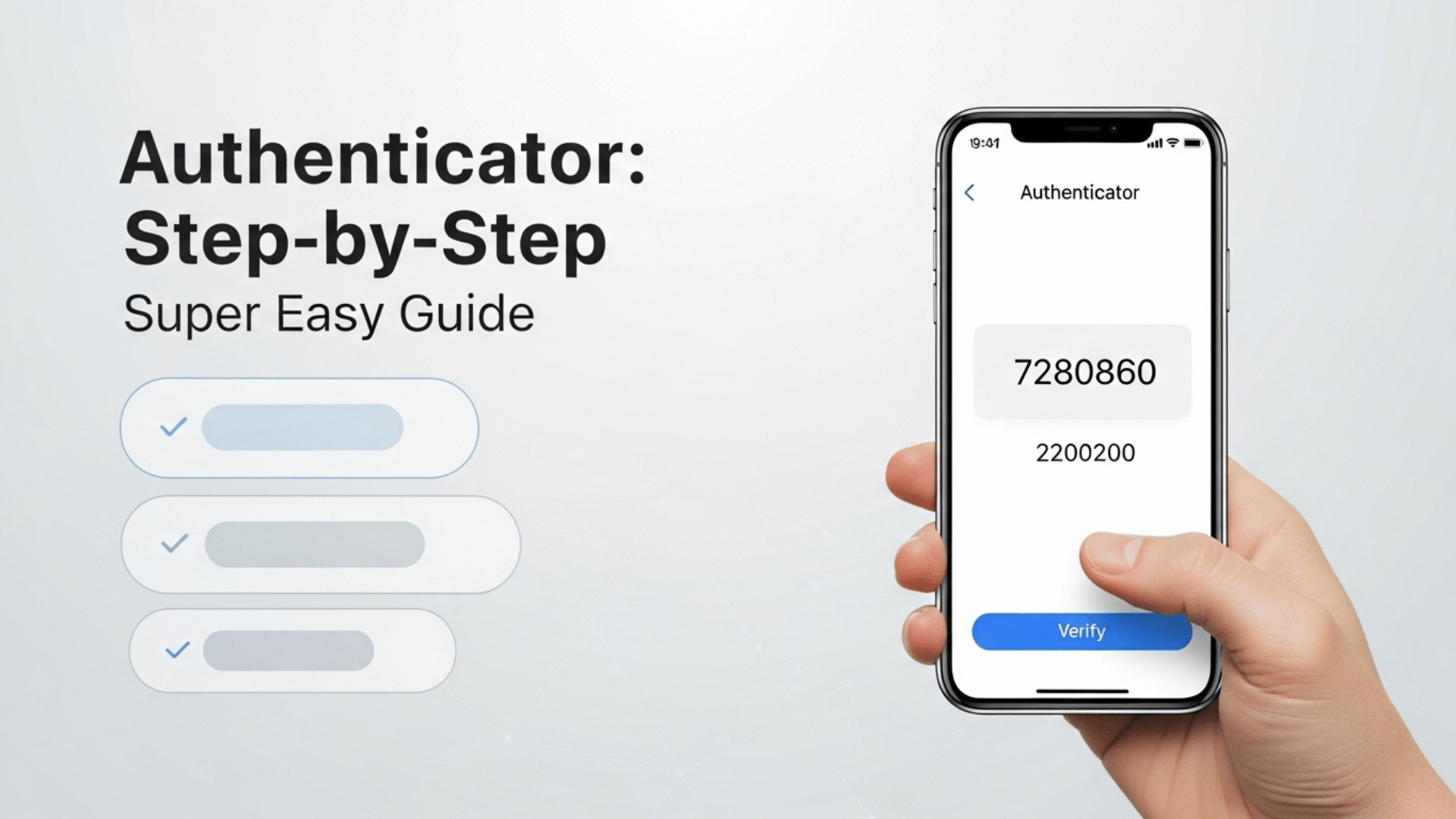 Authenticator ব্যবহারের নিয়মাবলী: Step-by-Step Super Easy Guide