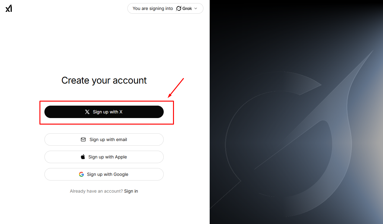 X Account-এ Login করা