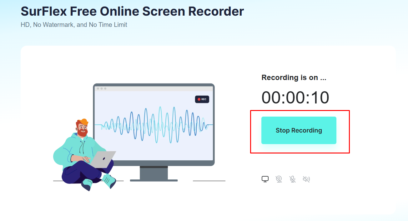 Stop recording