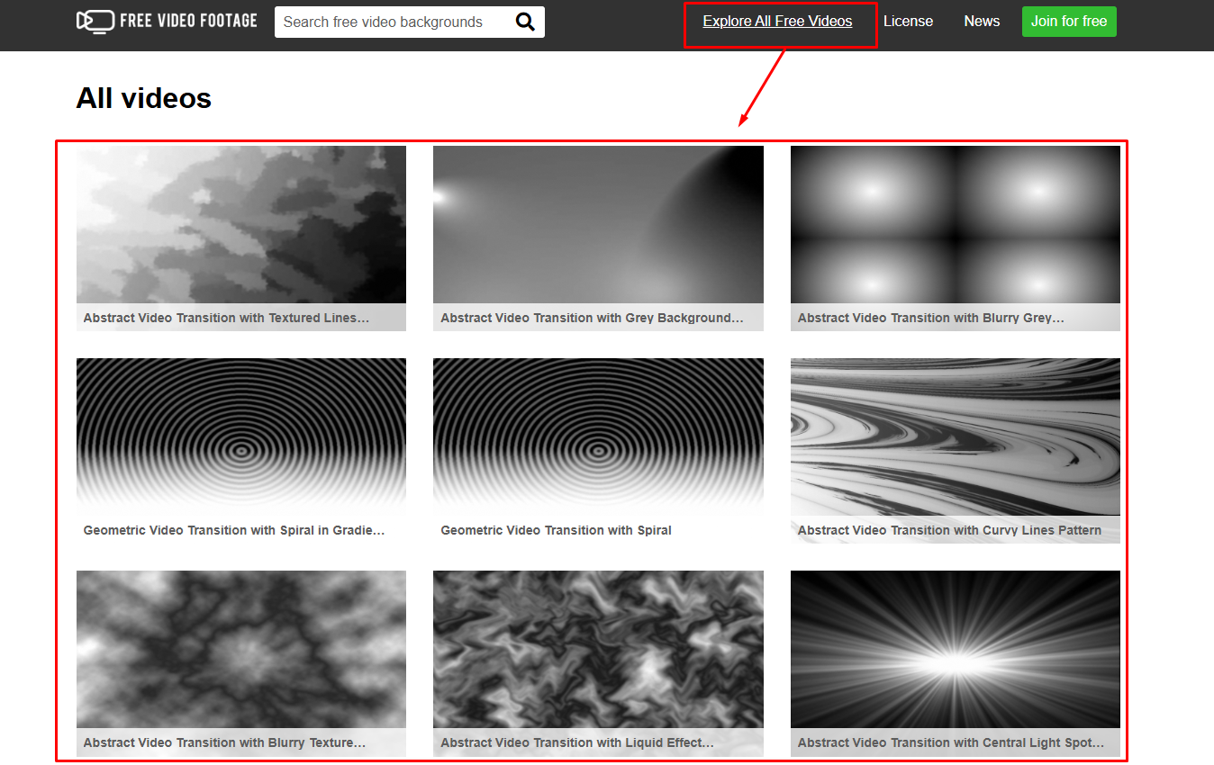 Explore All Free Videos