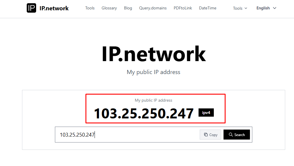 Public IP Address