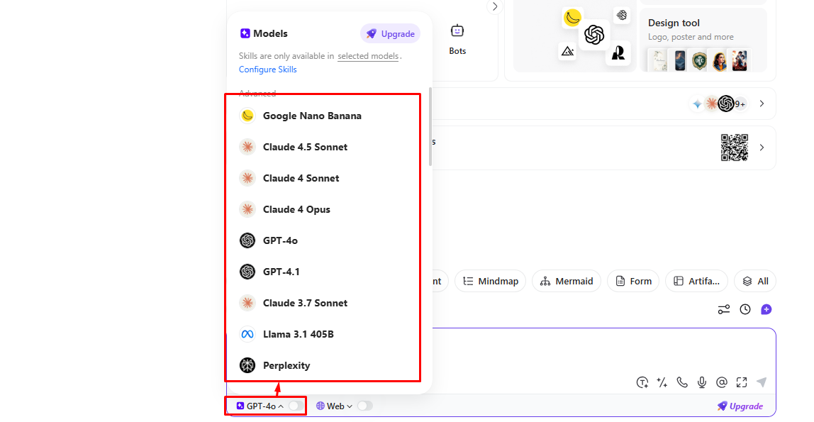 Monica বিভিন্ন Model