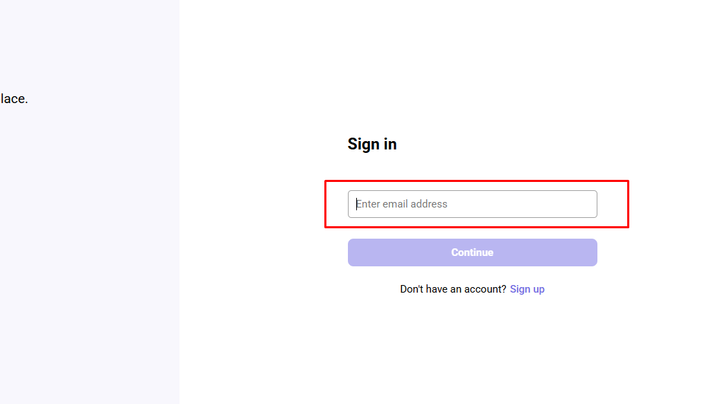 Email এবং Password দিয়ে Login