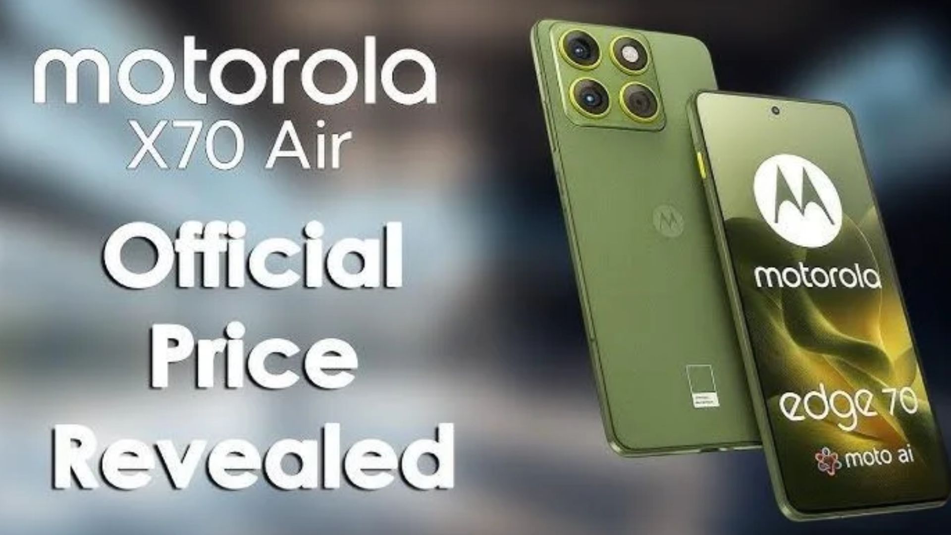 স্মার্টফোনের দুনিয়ায় ঝড়! Motorola আনলো Moto X70 Air-এর পাওয়ারপ্যাকড ডিজাইন! ৬mm-এ এত পাওয়ার আগে দেখেননি কেউ!