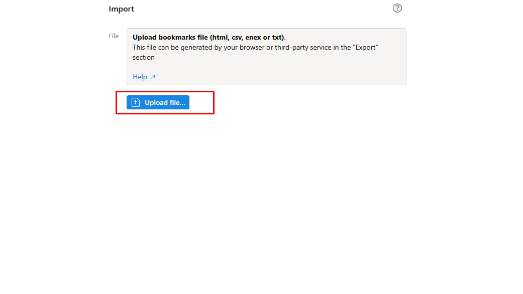 Upload Document File