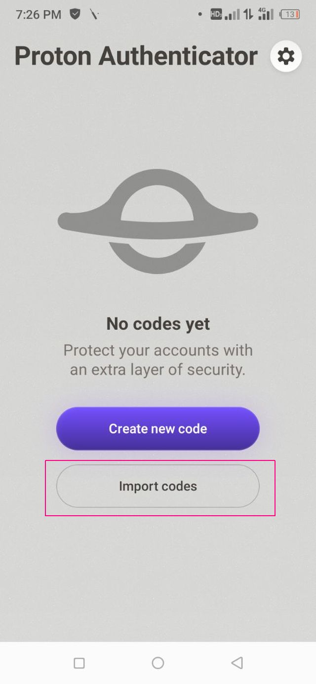 Import Codes