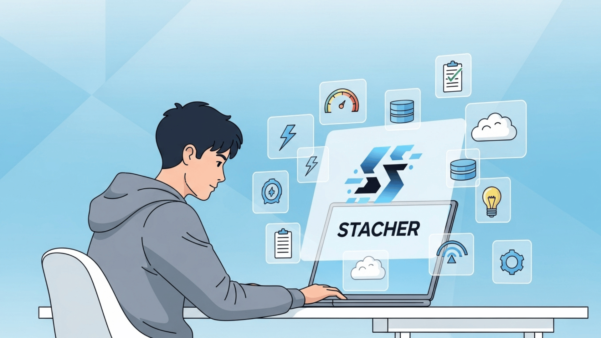 কেন Stacher ব্যবহার করবেন?