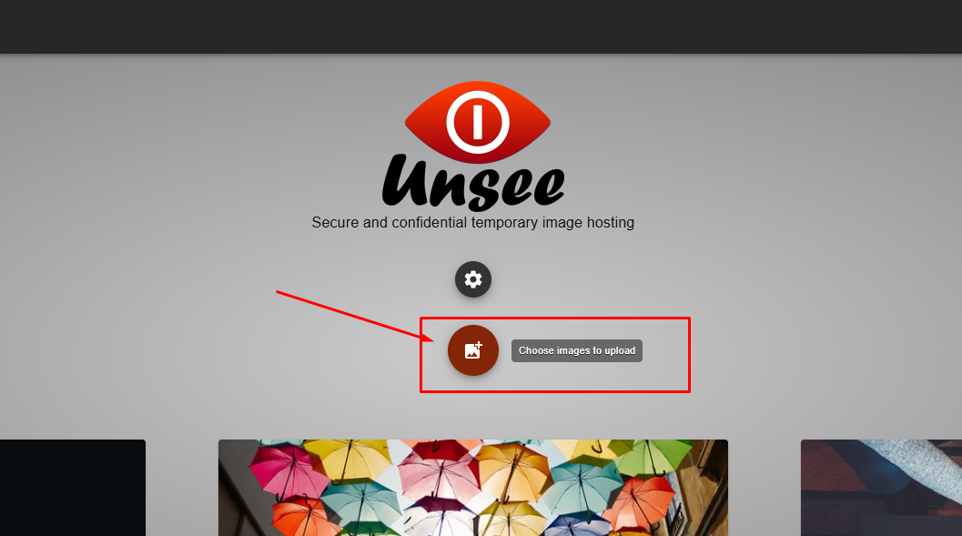 Select Images to Upload