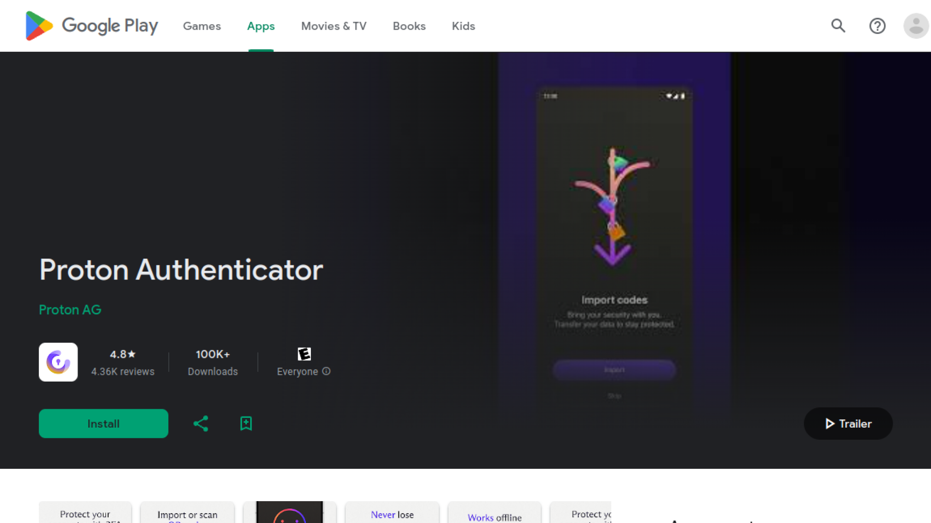 Proton Authenticator