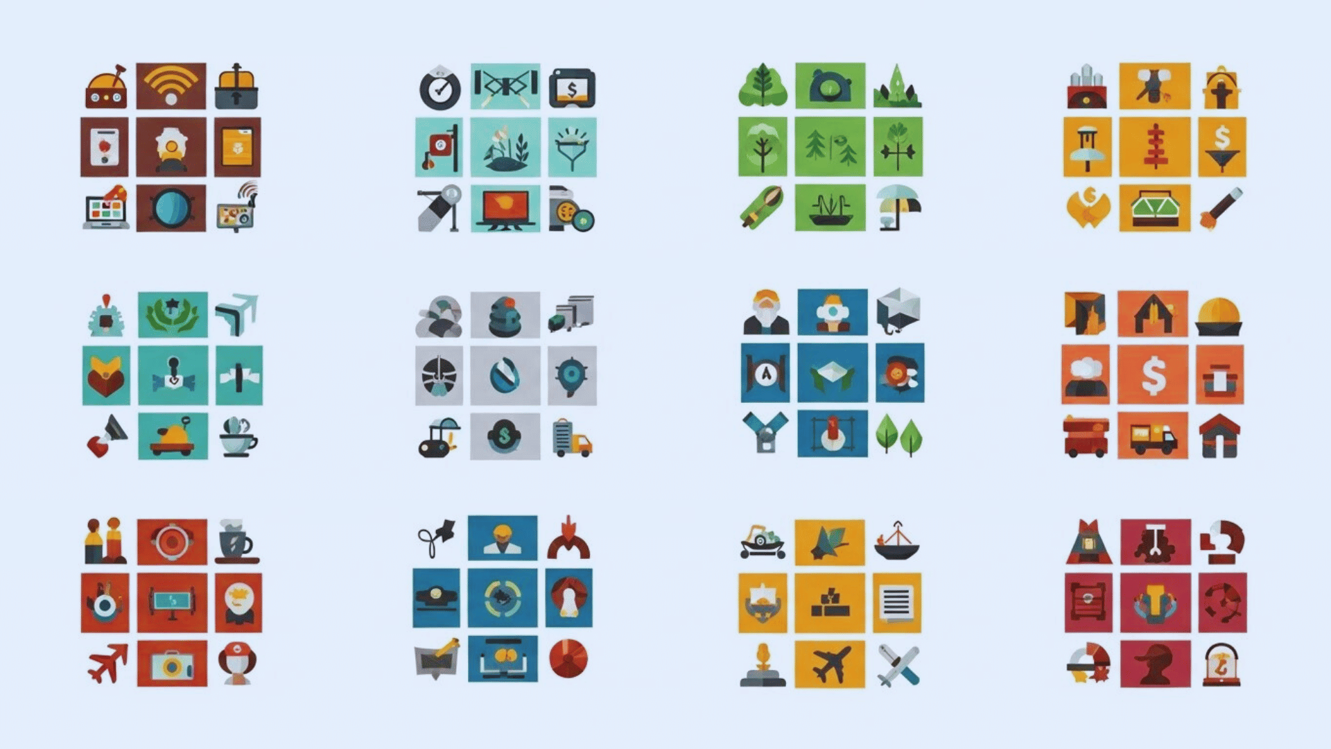 Open Stickers-এ কী কী Category আছে?