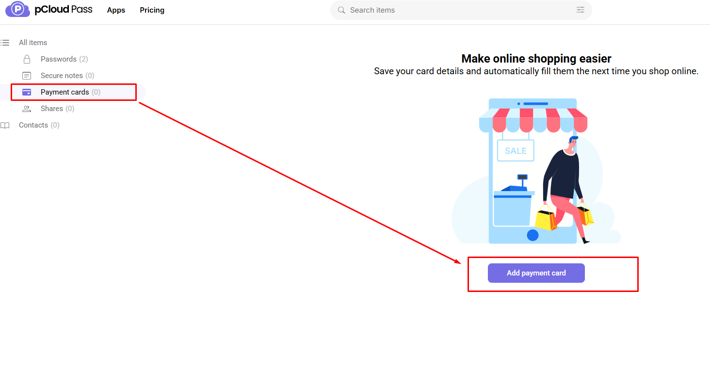 Payment Information ও Sensitive Document