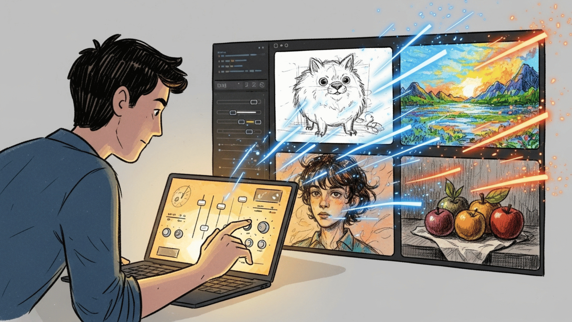 তৈরি করুন Custom Illustration