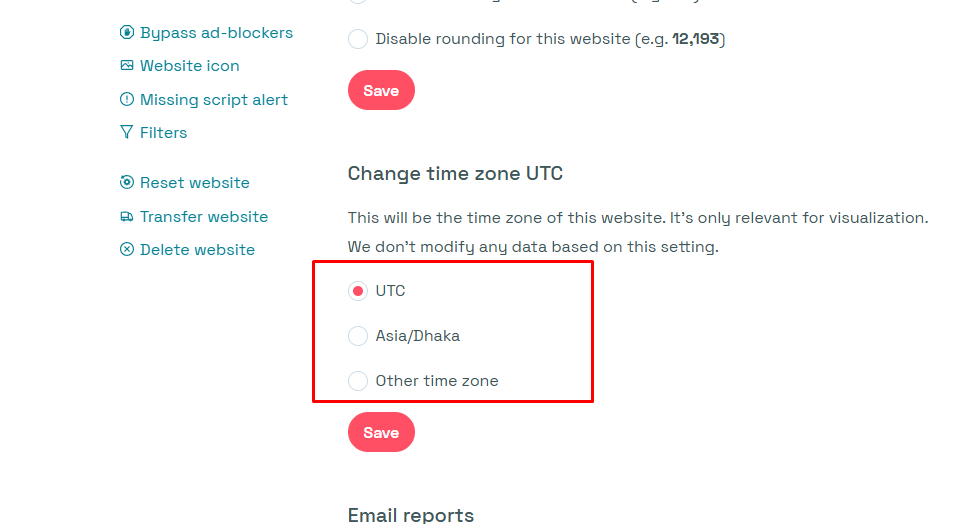 Time Zone Change করা