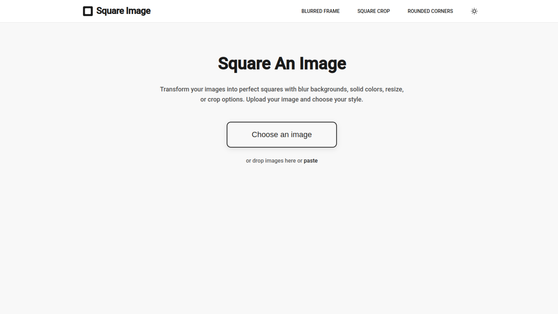 Square Image Maker