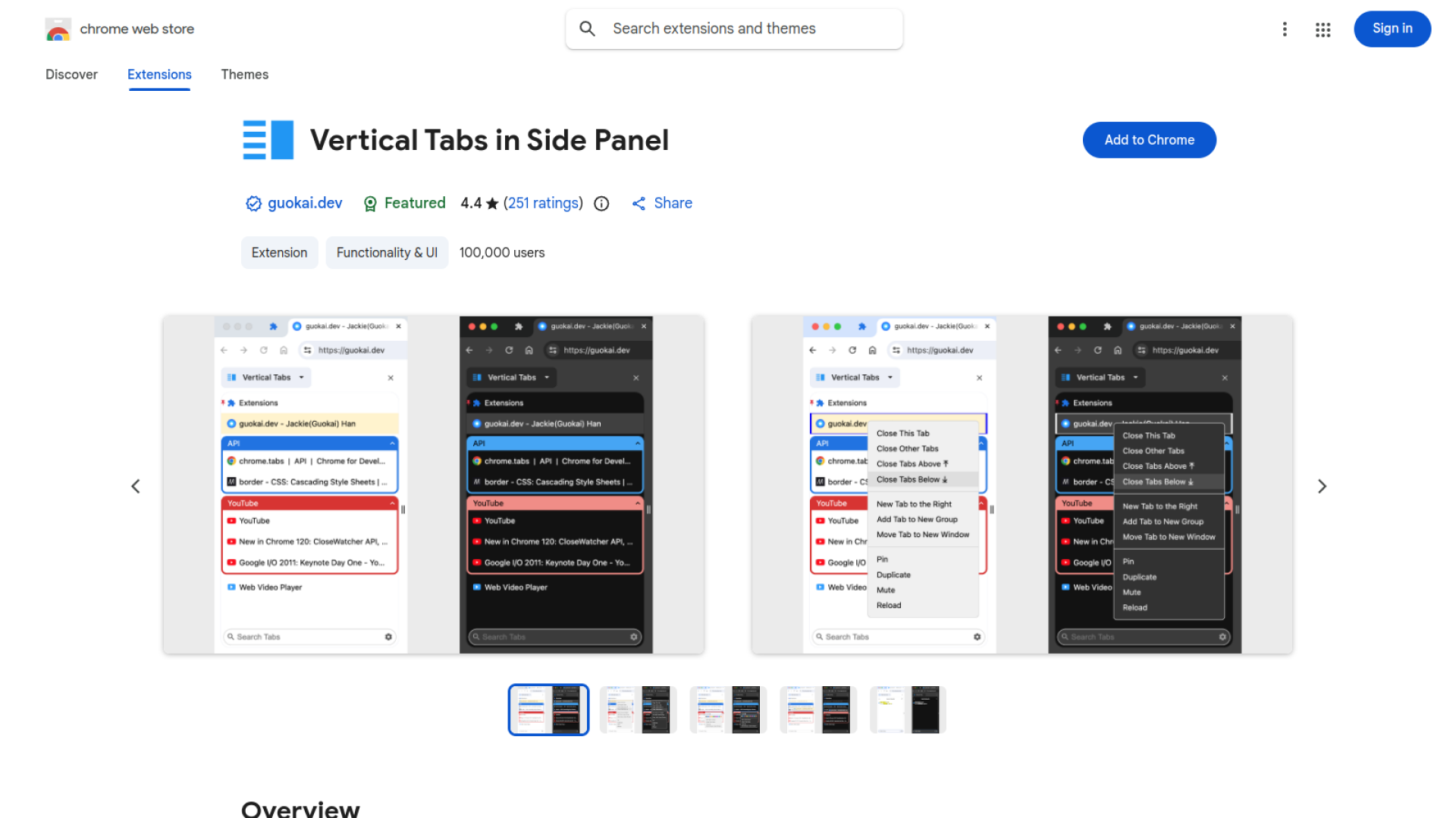 Sidebar Vertical Tabs