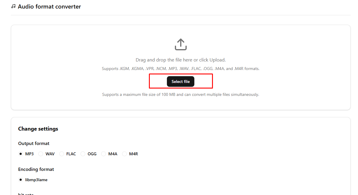 Upload Button এ Click