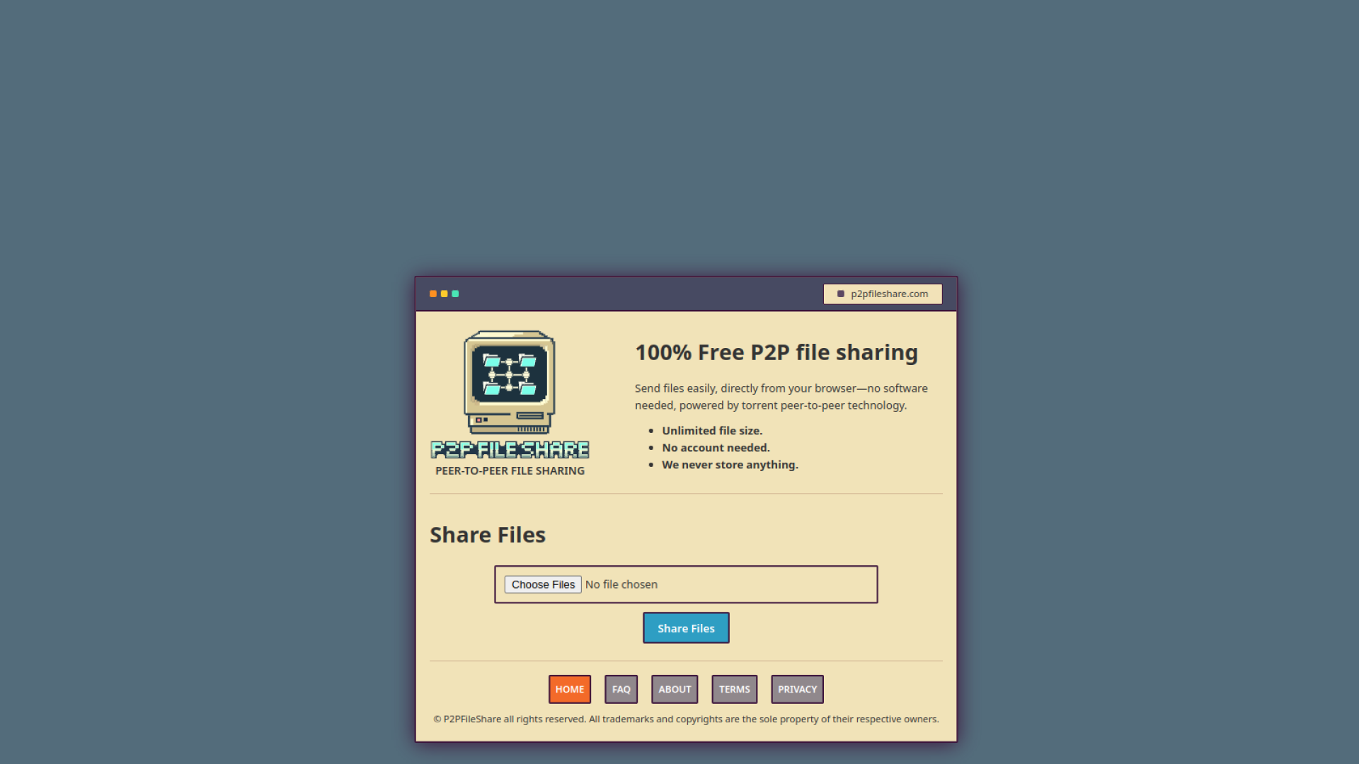 P2PFileShare আসলে কী