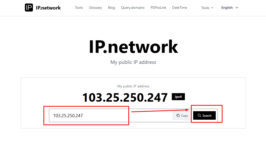 IP Address এর Information