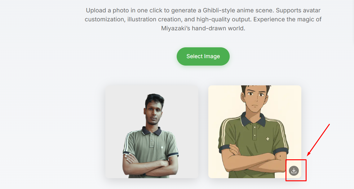 Ghibli স্টাইলের ছবি Download