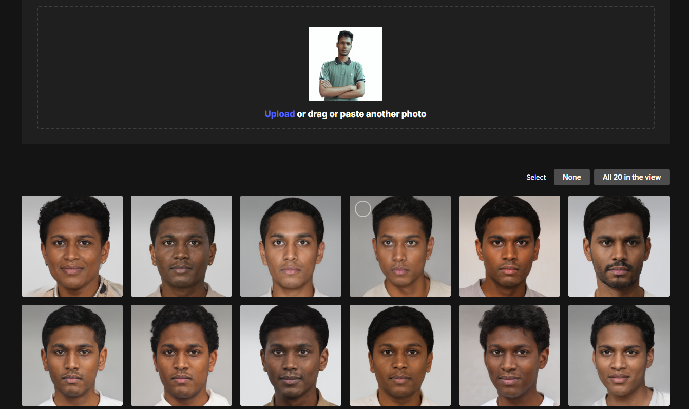 Similar Face খুঁজে বের 