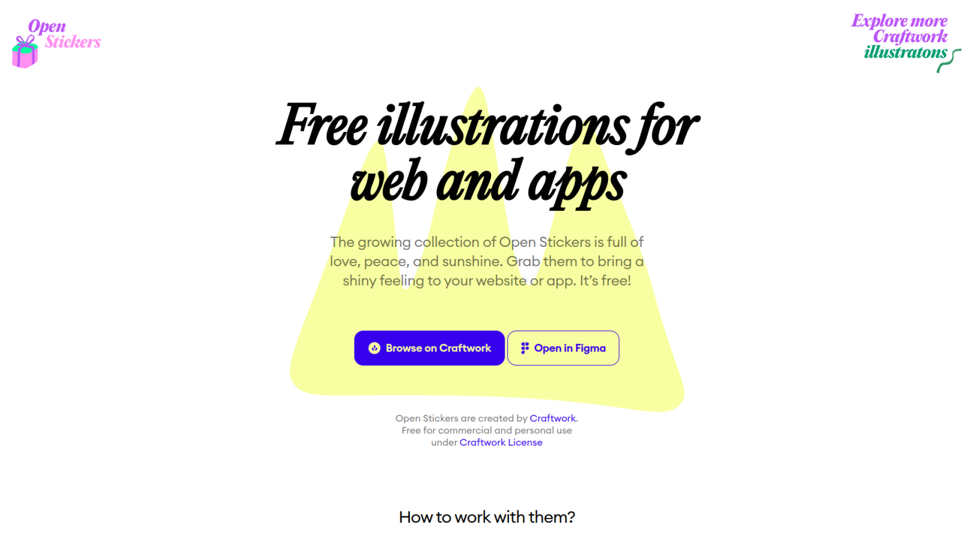 Open Stickers কি