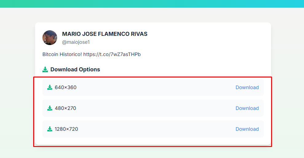 Video Resolution Select
