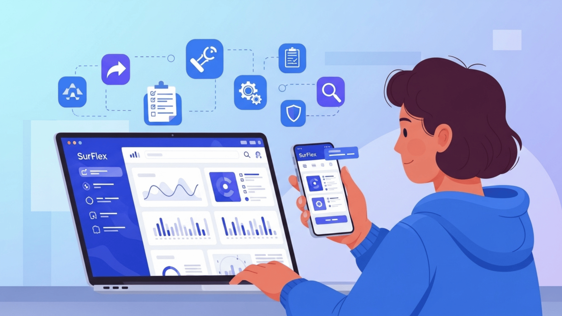 SurFlex কিভাবে ব্যবহার করবেন?