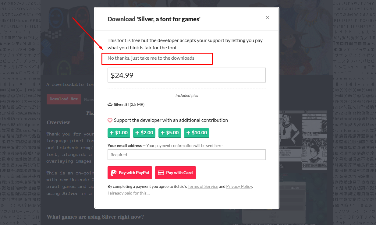 No thanks, just take me to the downloads