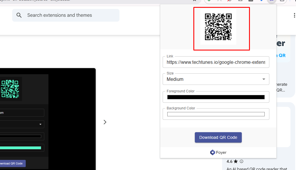 Update হওয়া QR Code