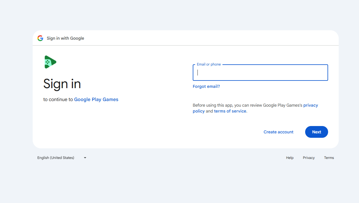Google Account এর Password দিয়ে Login