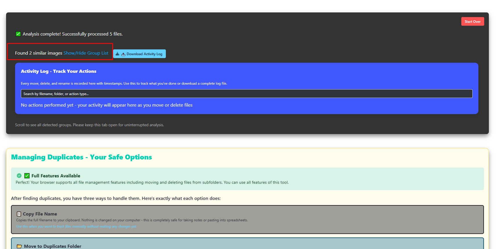 Scan করে Result