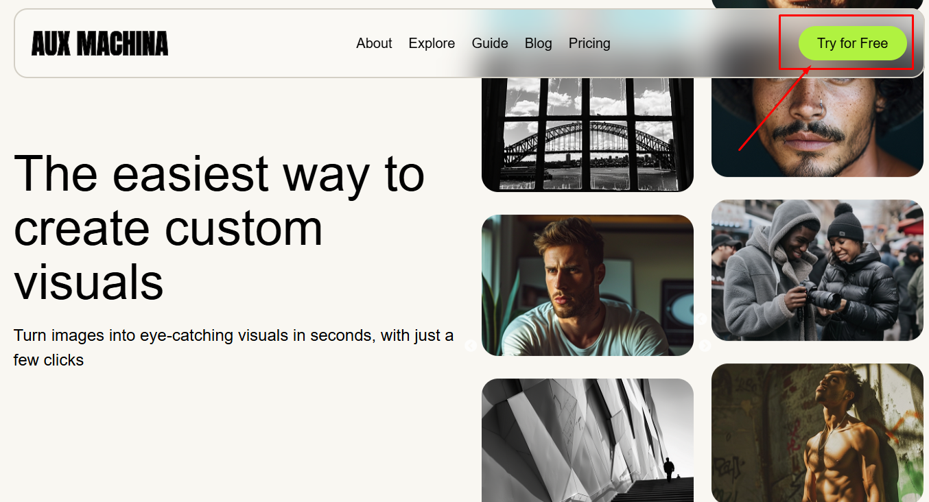 Aux Machina-র Website