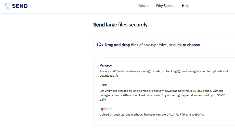 Send Free File Hosting