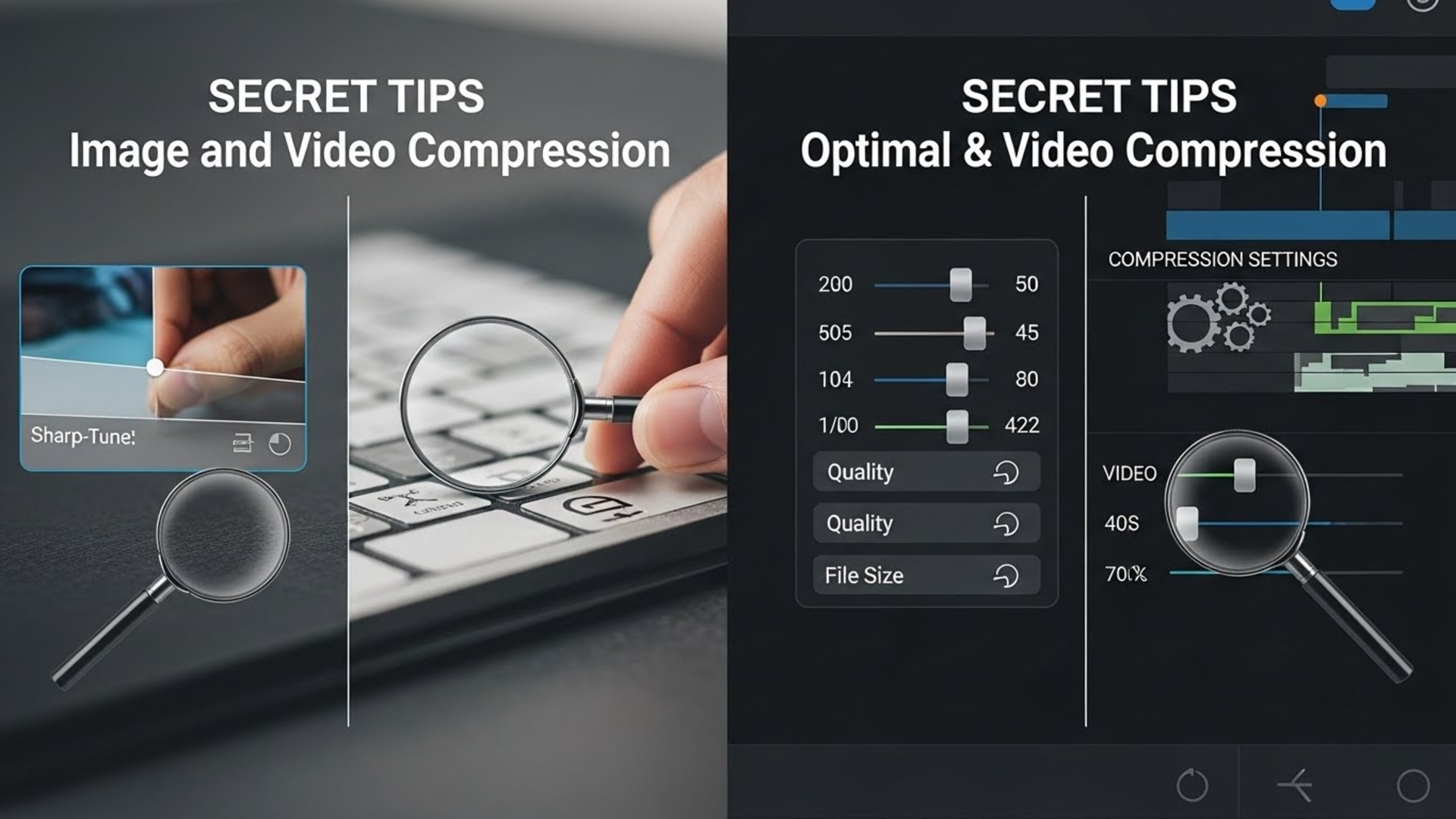 ছবি (Image) এবং ভিডিও (Video) Compress করার গোপন কৌশল