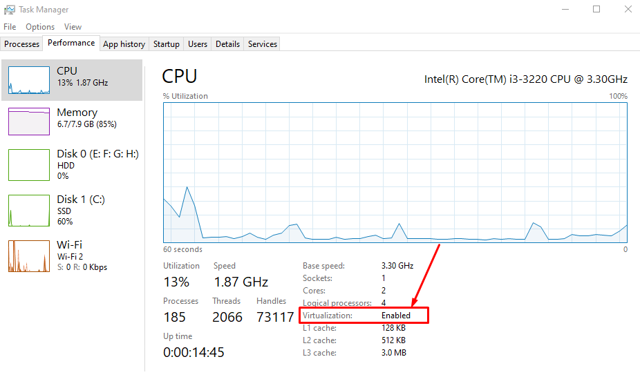 Virtualization Successfully Enabled
