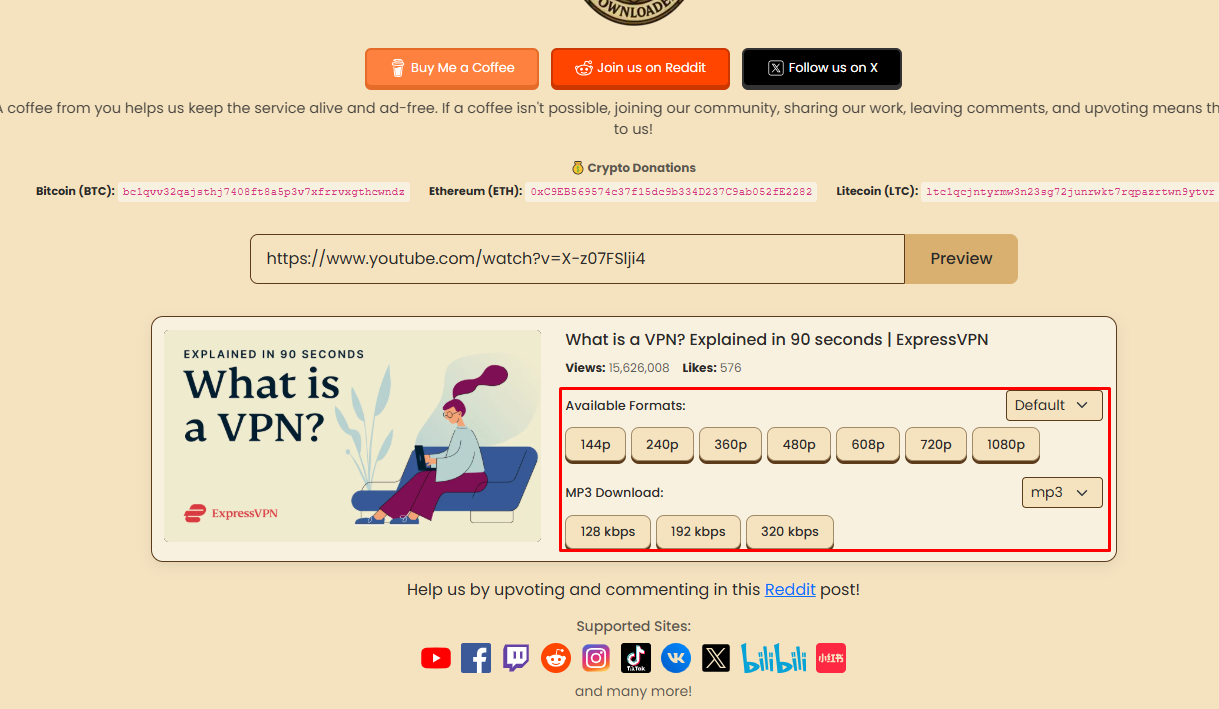 Format এর Option