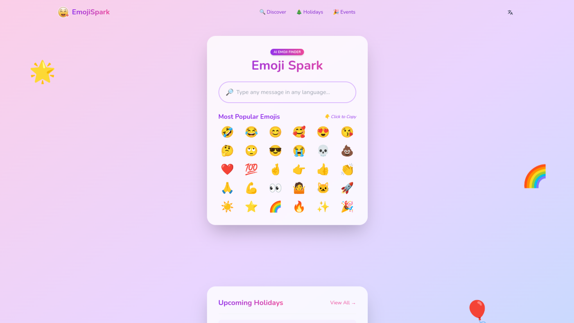 Emoji Spark
