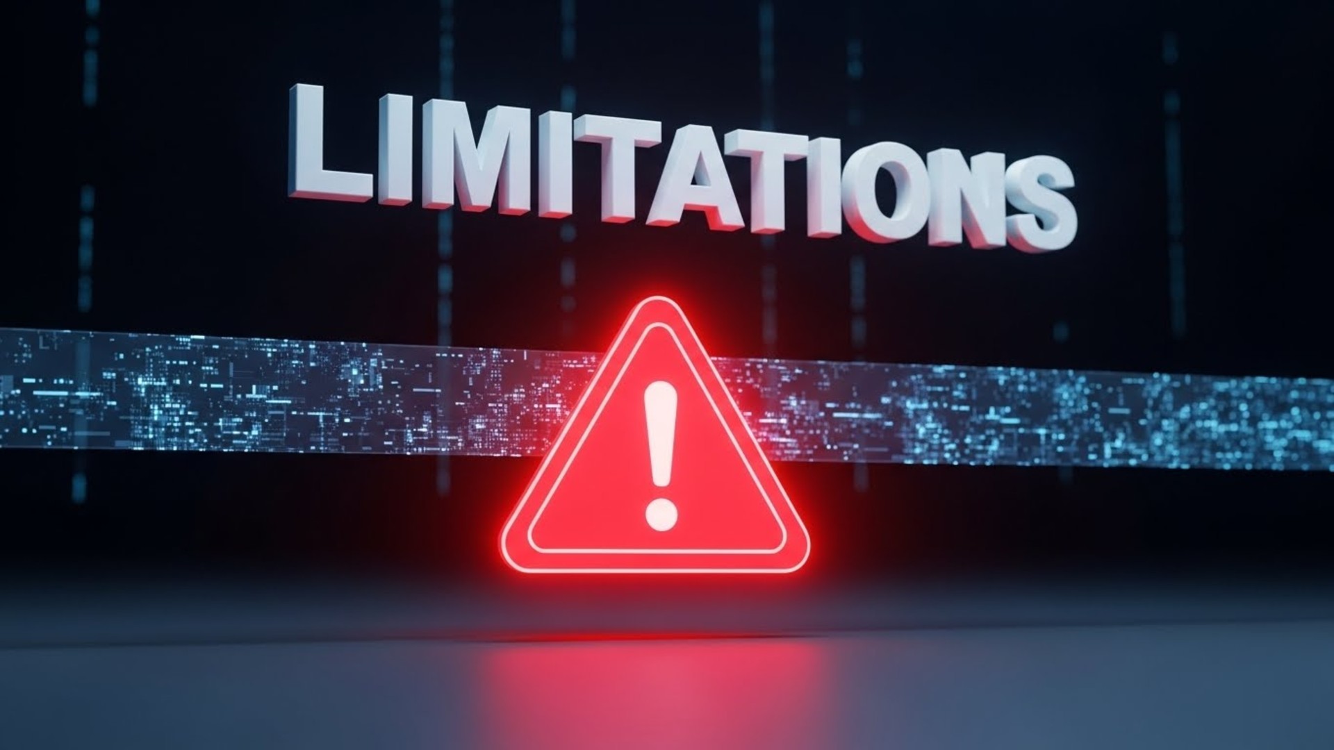 কিছু সীমাবদ্ধতা যা আপনার অবশ্যই জানা উচিত!