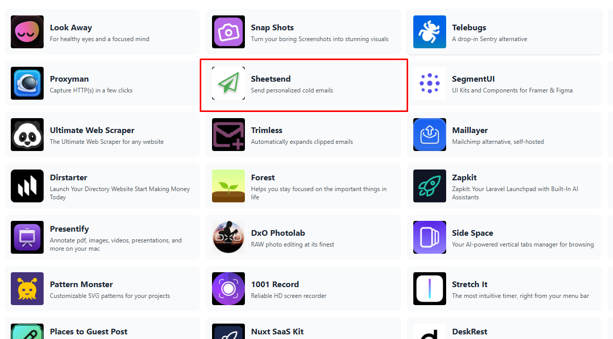Software টির Details