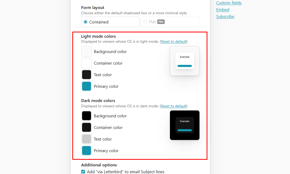 Form Page টাকে Customize করা