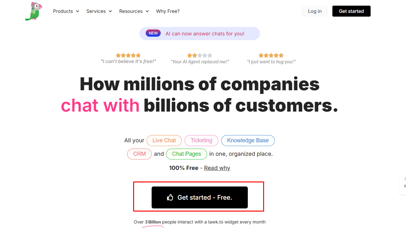 Get Started – Free
