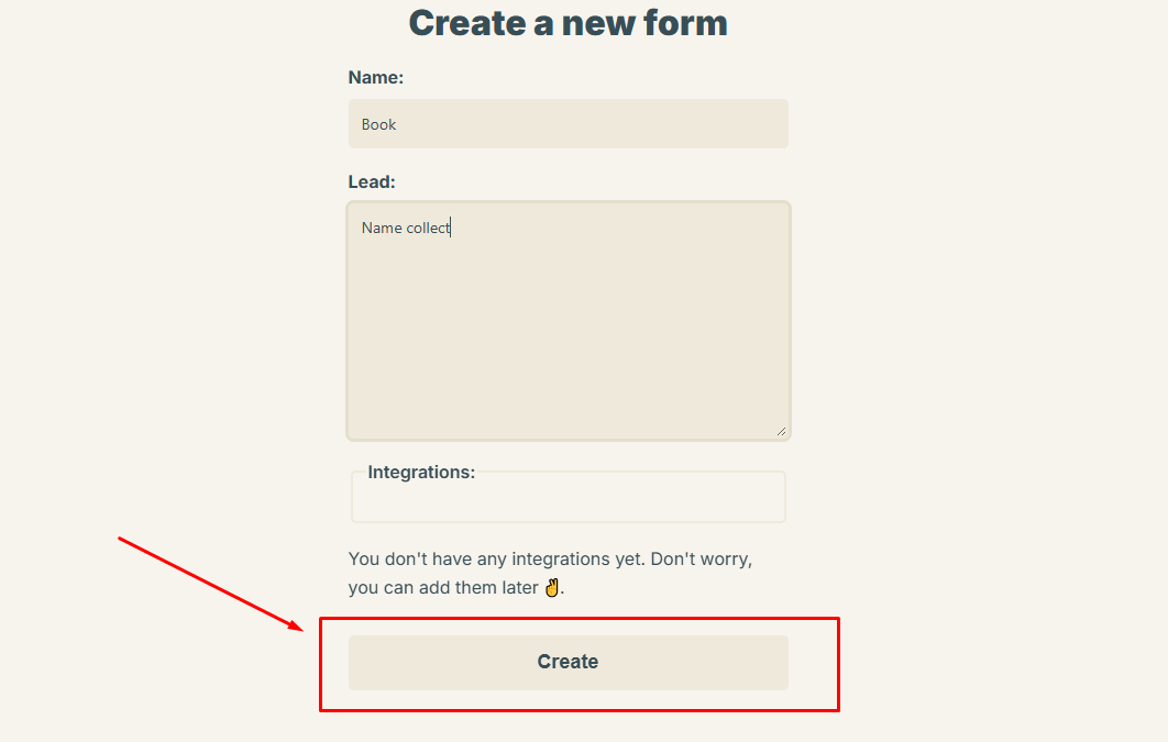 create 