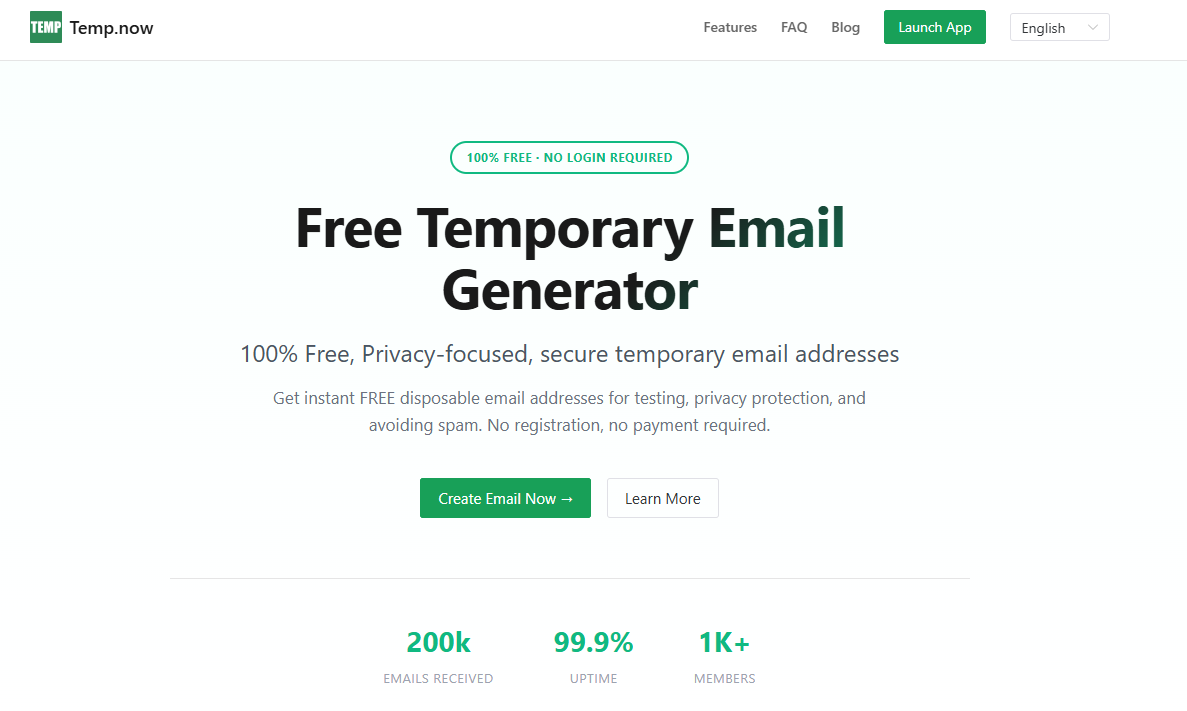 Temp.now Website