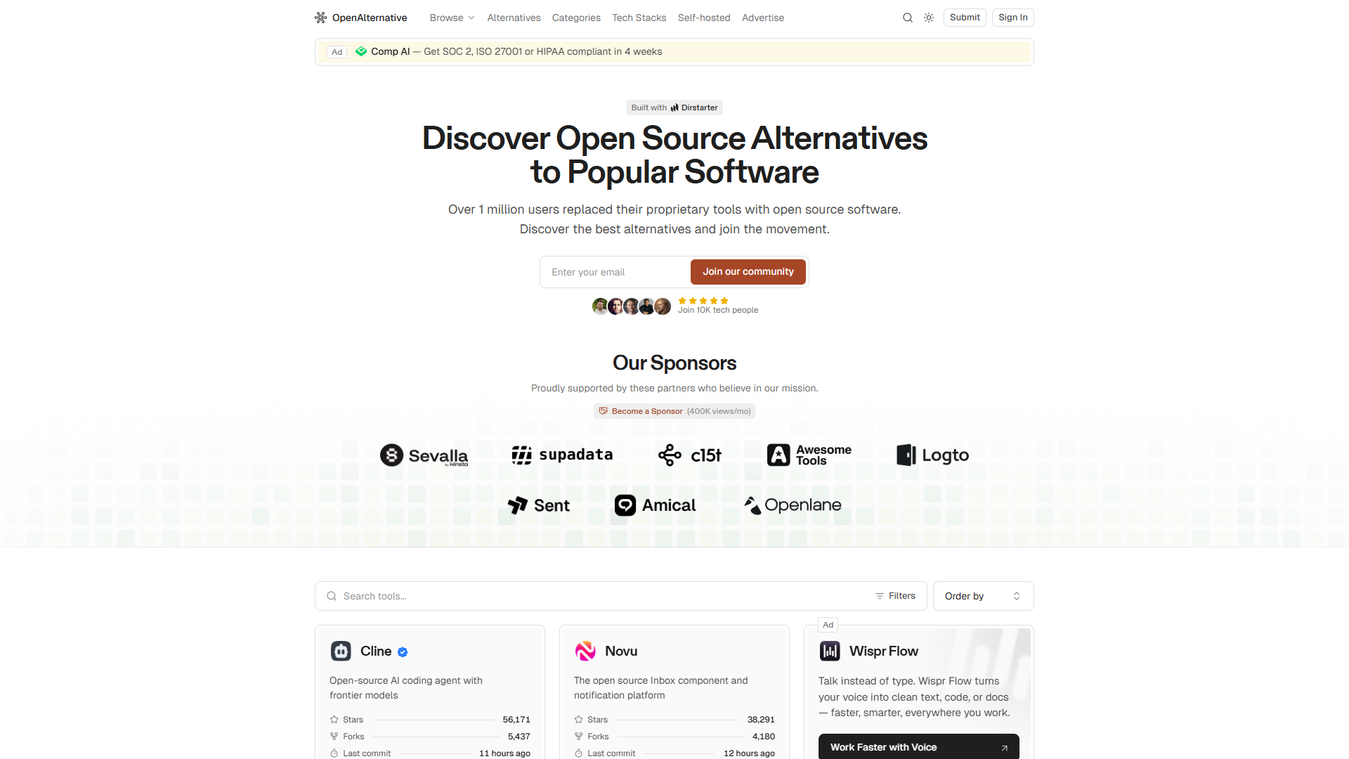 OpenAlternative