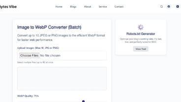 ছবিকে WEBP ফরমেটে রূপান্তর করার সবচেয়ে সহজ পদ্ধতি