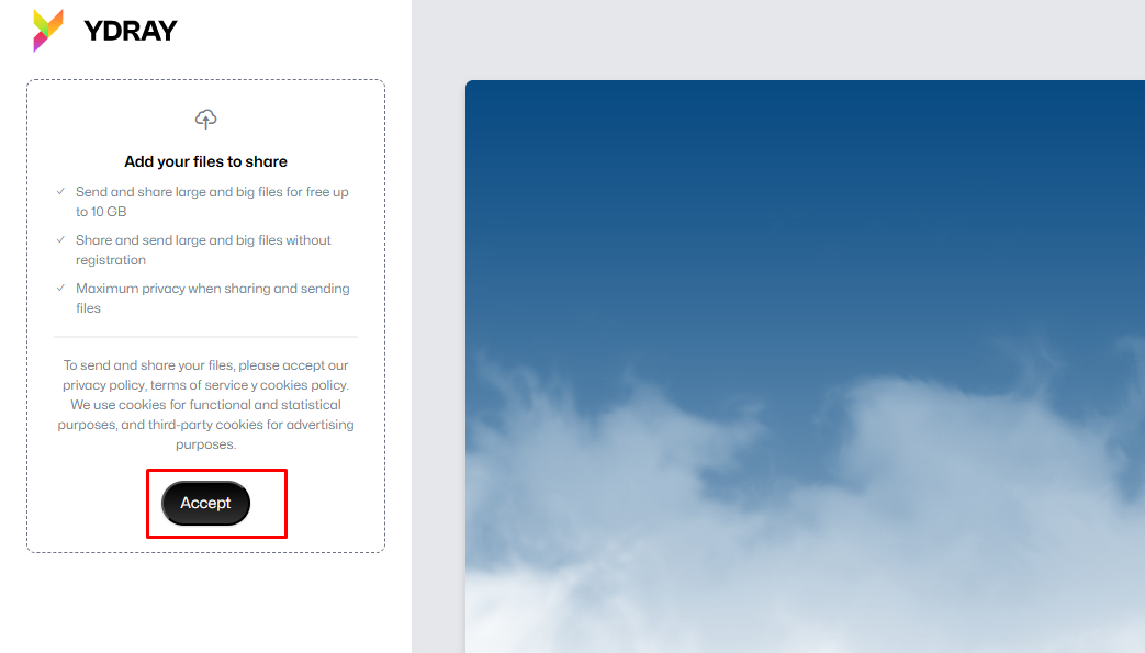 Accept Terms and Conditions