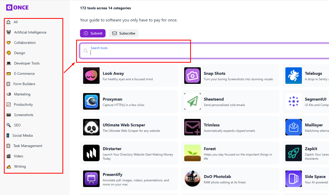 Category টি Select